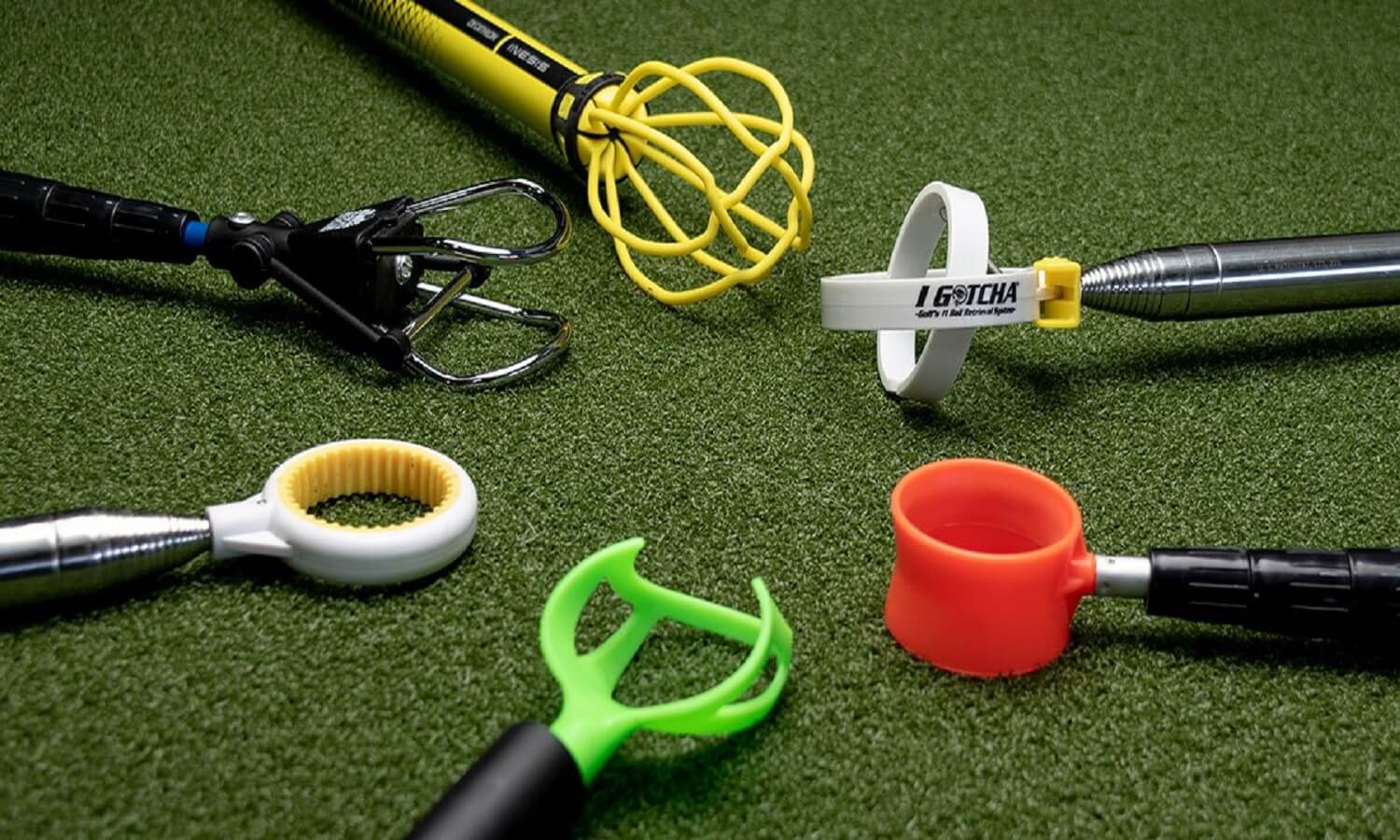 Lot Golf : Ramasse-balles, Serviette Callaway, Swing Donut – Occasion