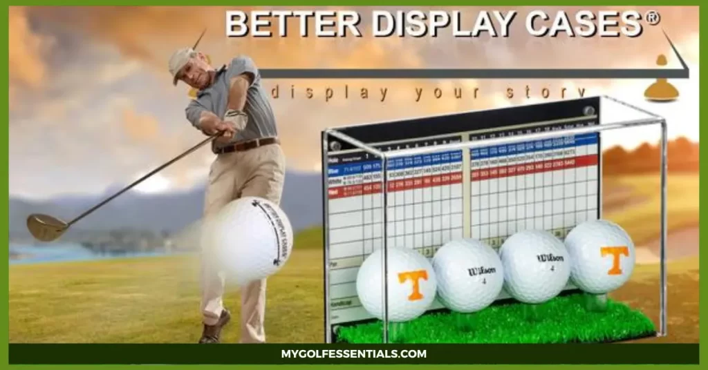 Golf Ball Display Case