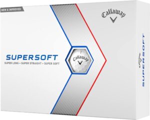 Callaway Golf 2023 Supersoft Golf Balls (One Dozen)