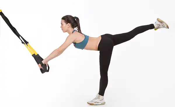 TRX Exercises: Knee Tuck