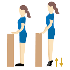 Standing heel lifts