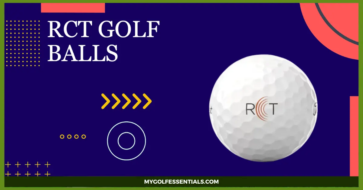 RCT Golf Balls (Radar Capture Technology)