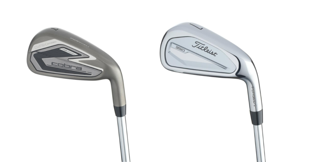 Cobra Darkspeed Irons vs Titleist T350 Irons