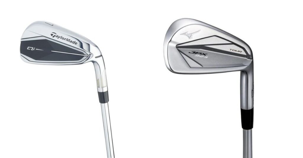 TaylorMade Qi vs Mizuno JPX 923 Hot Metal Irons