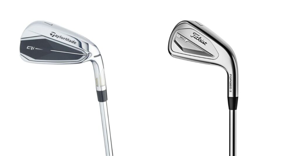 TaylorMade Qi vs Titleist T350 Irons