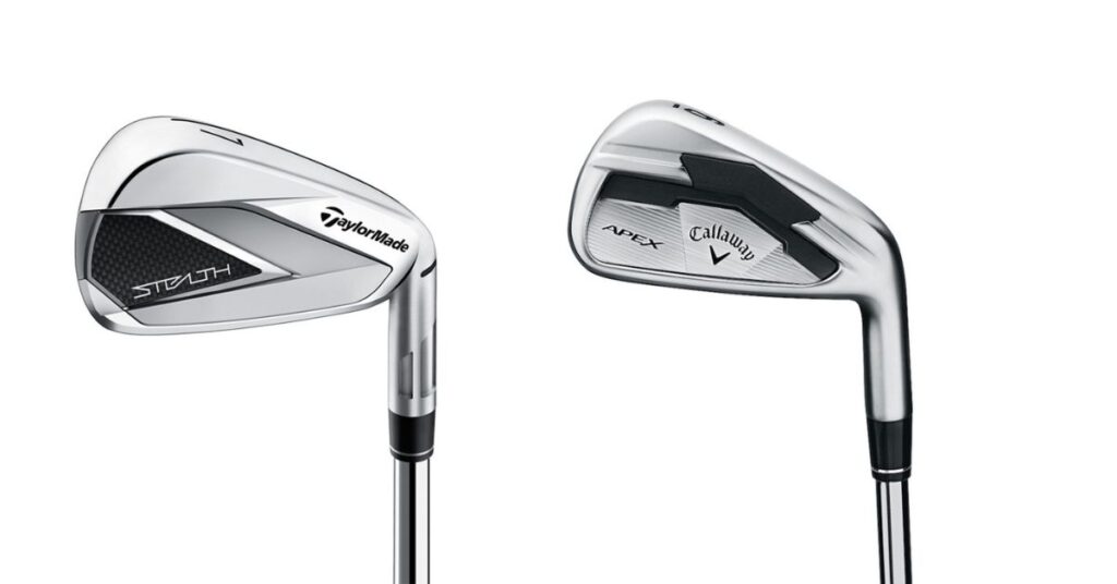 TaylorMade Stealth Irons vs Callaway Apex