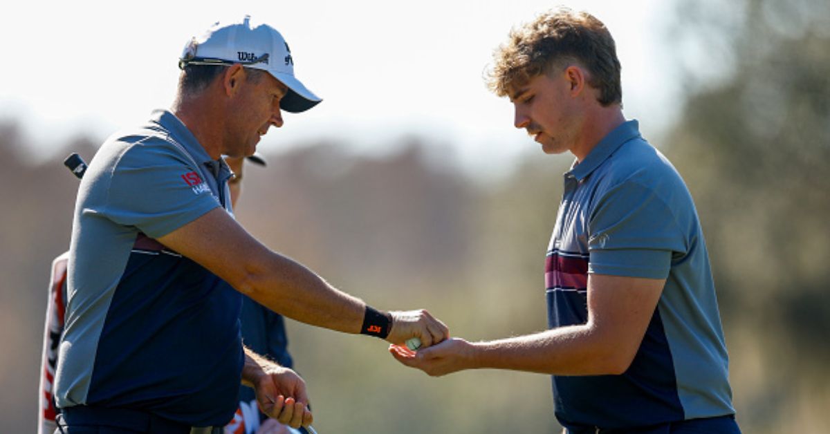 Padraig Harrington Reacts to Son’s Ace at PNC Championship