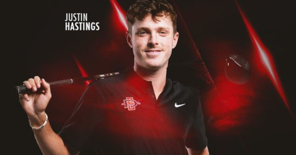 San Diego State’s Justin Hastings Named MW Men’s Golfer of the Week