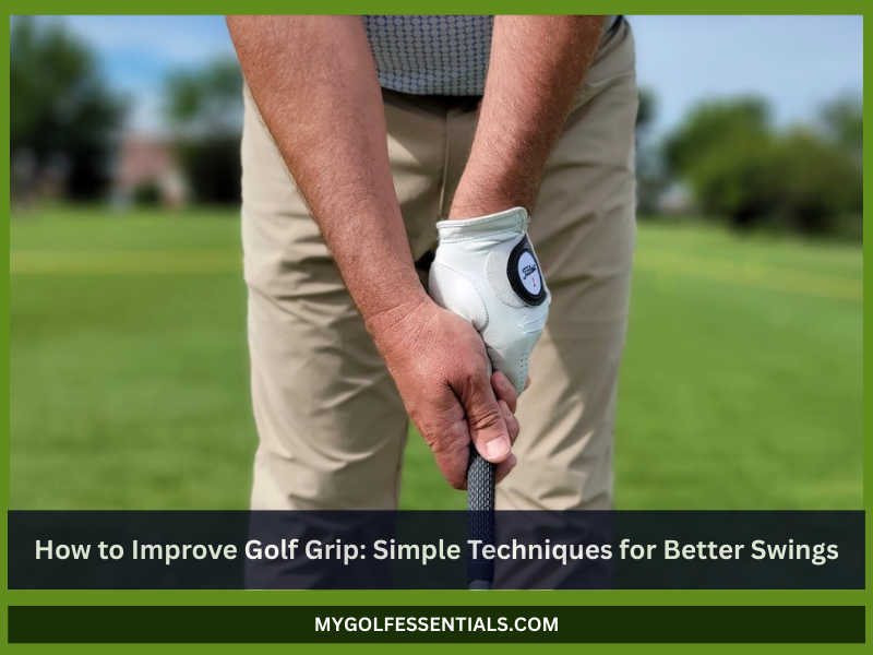 How to improve golf grip