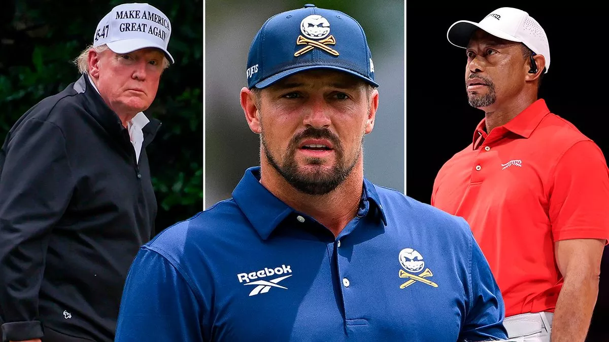 DeChambeau Slammed for Comparing Trump to Tiger Woods