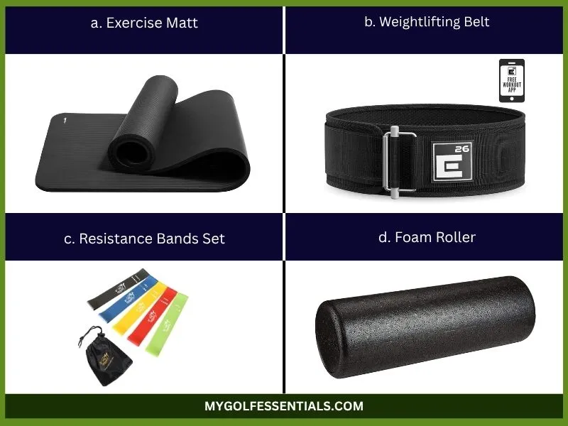 additional Equipment Recommendations for Lower Back Dumbbell Exercises