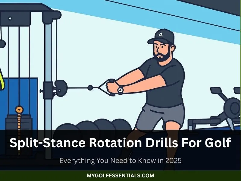 How Split-Stance Rotation for Golf Can Build Power & Stability: A Guide For 2025