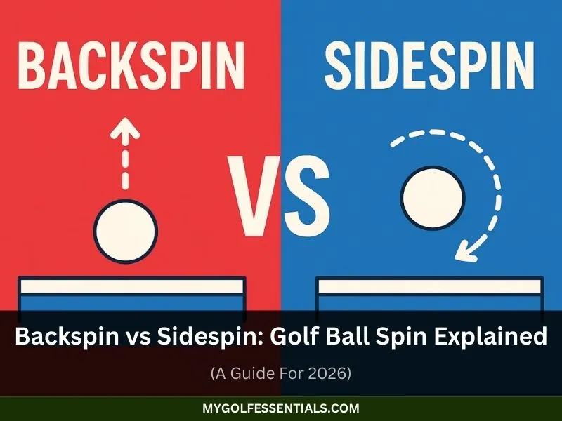Backspin vs Sidespin: Golf Ball Spin Explained, Including How to Control It In 2026