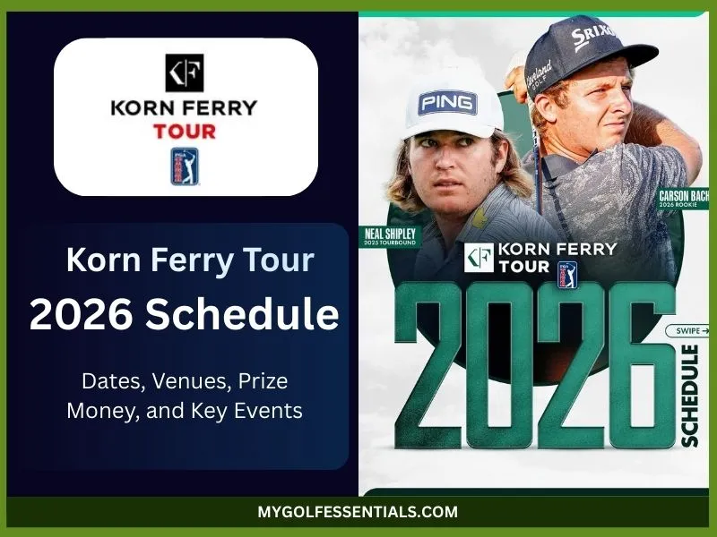 Korn Ferry Tour Schedule 2026: Dates, Venues, Prize Money, and Key Events  