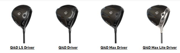Key Models in the TaylorMade Qi4D Driver Lineup:

TaylorMade Qi4D Driver – The standard model offering a balanced mix of distance, forgiveness, and control. 

TaylorMade Qi4D Max Driver – Designed for maximum forgiveness and higher launch, ideal for players who want help on off-center hits. 

TaylorMade Qi4D LS Driver – A low-spin option built for faster swing speeds and more shot control. 

TaylorMade Qi4D HD Driver – Focused on draw bias and higher launch, helping golfers who struggle with slices.