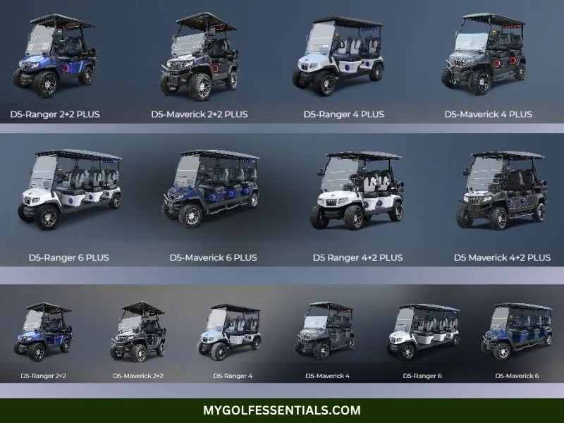 Evolution D5 Golf Cart Series