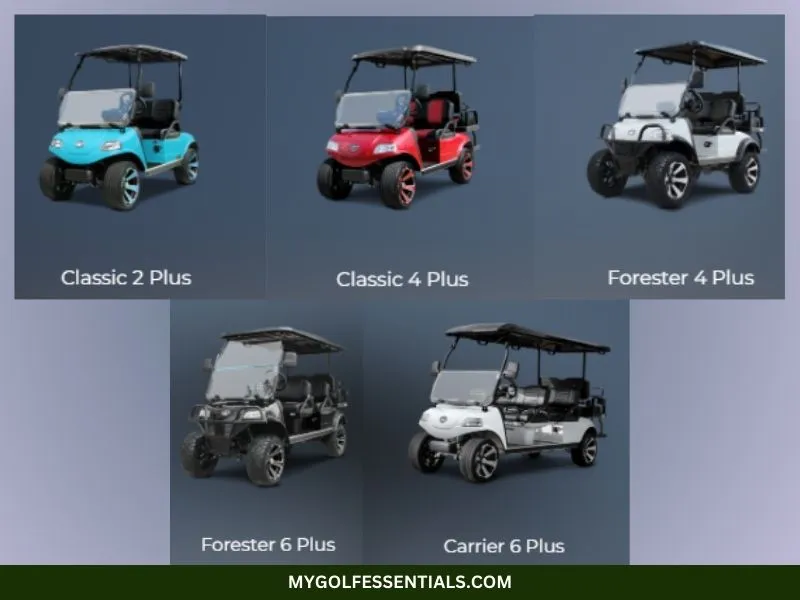 Evolution Personal Series golf carts 