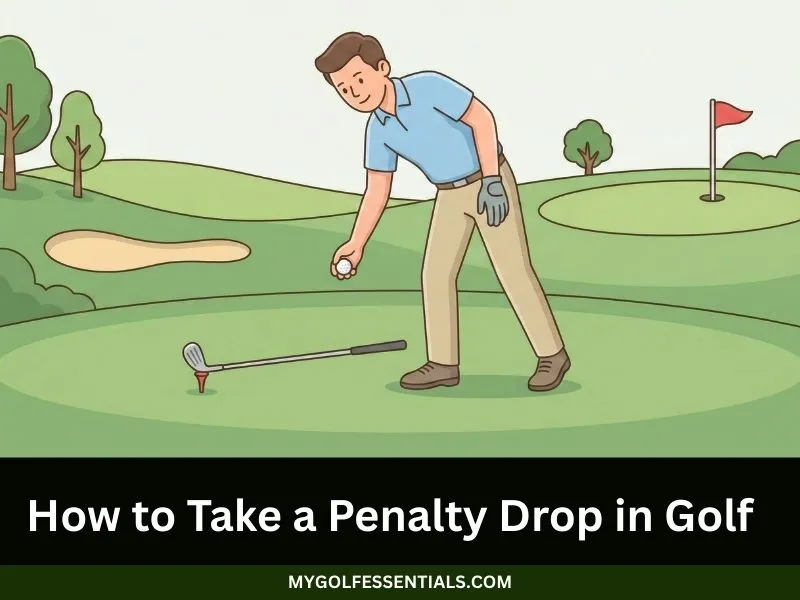 How to Take a Penalty Drop in Golf