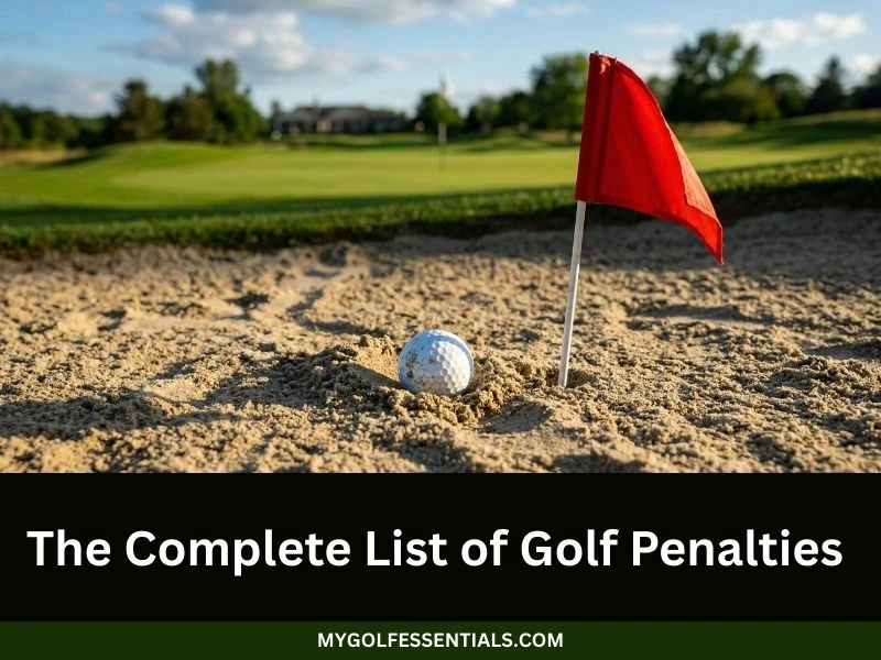 The Complete List of Golf Penalties: Explained Simply