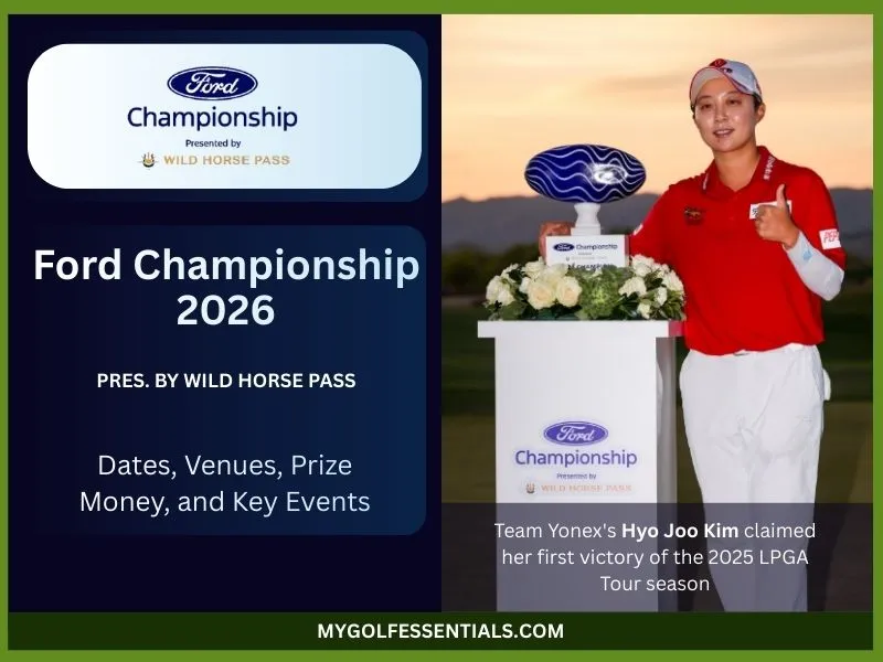 Ford Championship pres. by Wild Horse Pass 2026: Field, Schedule, Tee Times, Prize Money & How to Watch